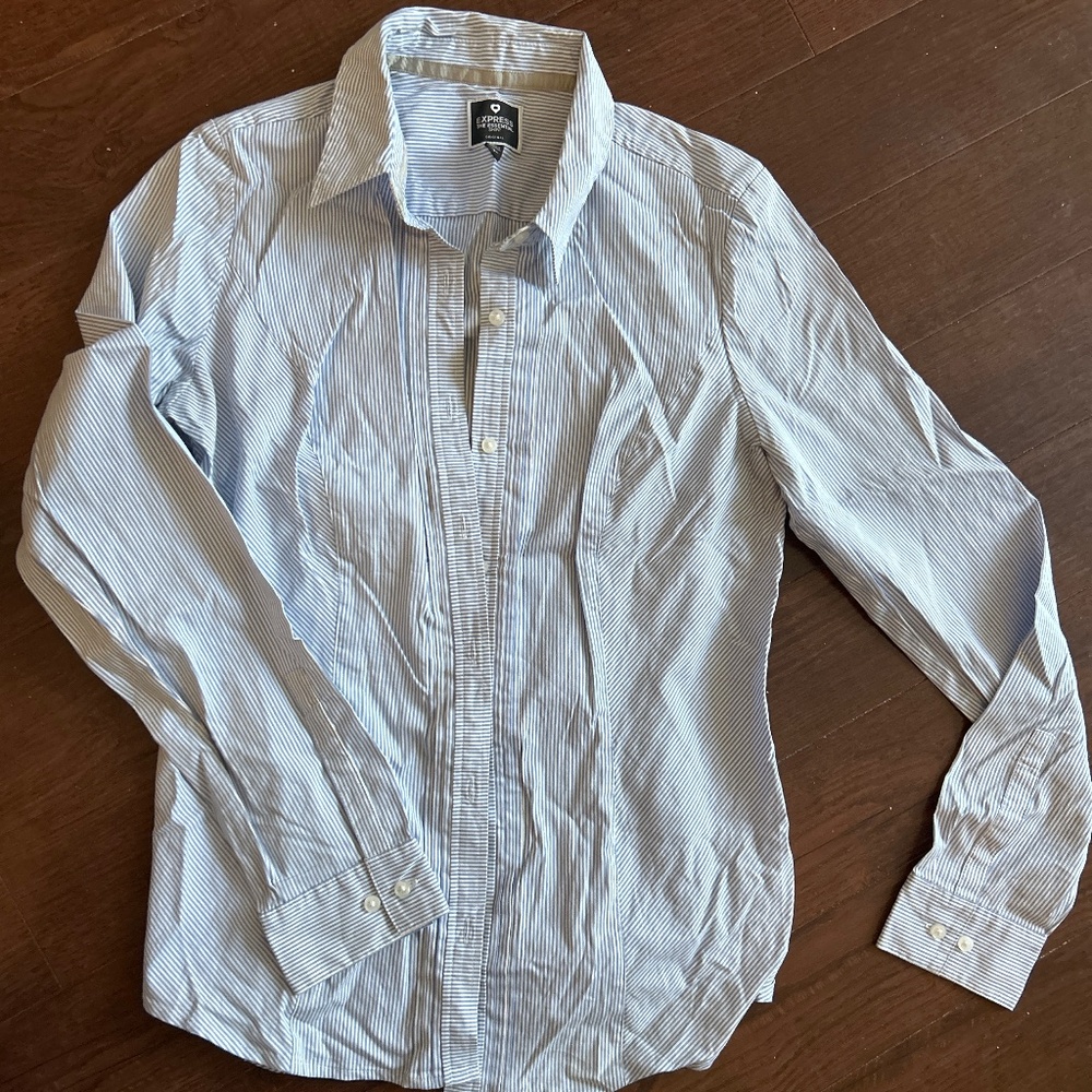 New Express Button down shirts